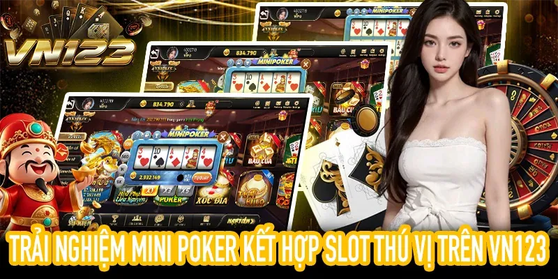 Các loại trò chơi Ca Xèng đa dạng bao gồm jackpot và vòng quay miễn phí